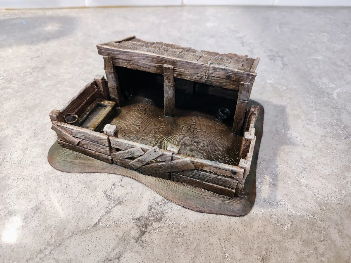 Gaming Terrain - Animal Pen, photo 3 of 4 - Buildings & Ruins, tabletop