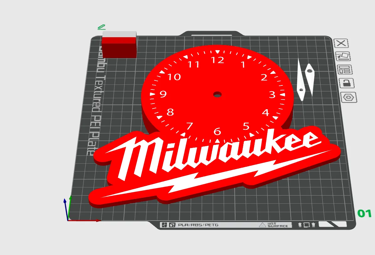 Milwaukee clock, photo 3 of 3 - Clocks, Home Decor Items