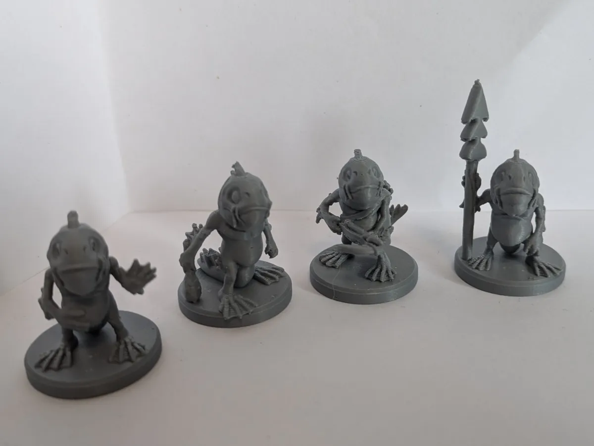 Locathah\Kuo-toa fishmen tribe Dnd miniature - Monsters & Creatures, in stock