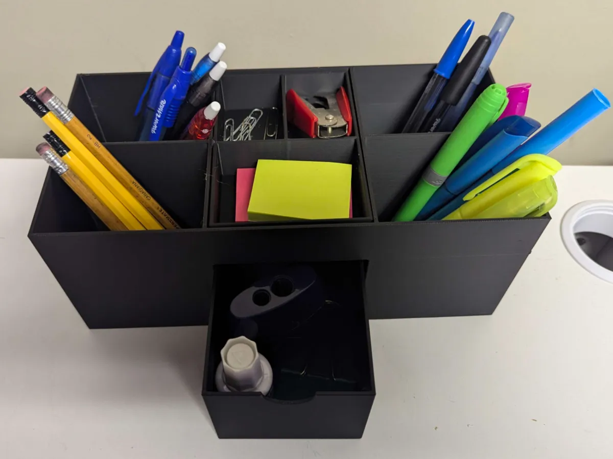 Desk Organizer With Drawer