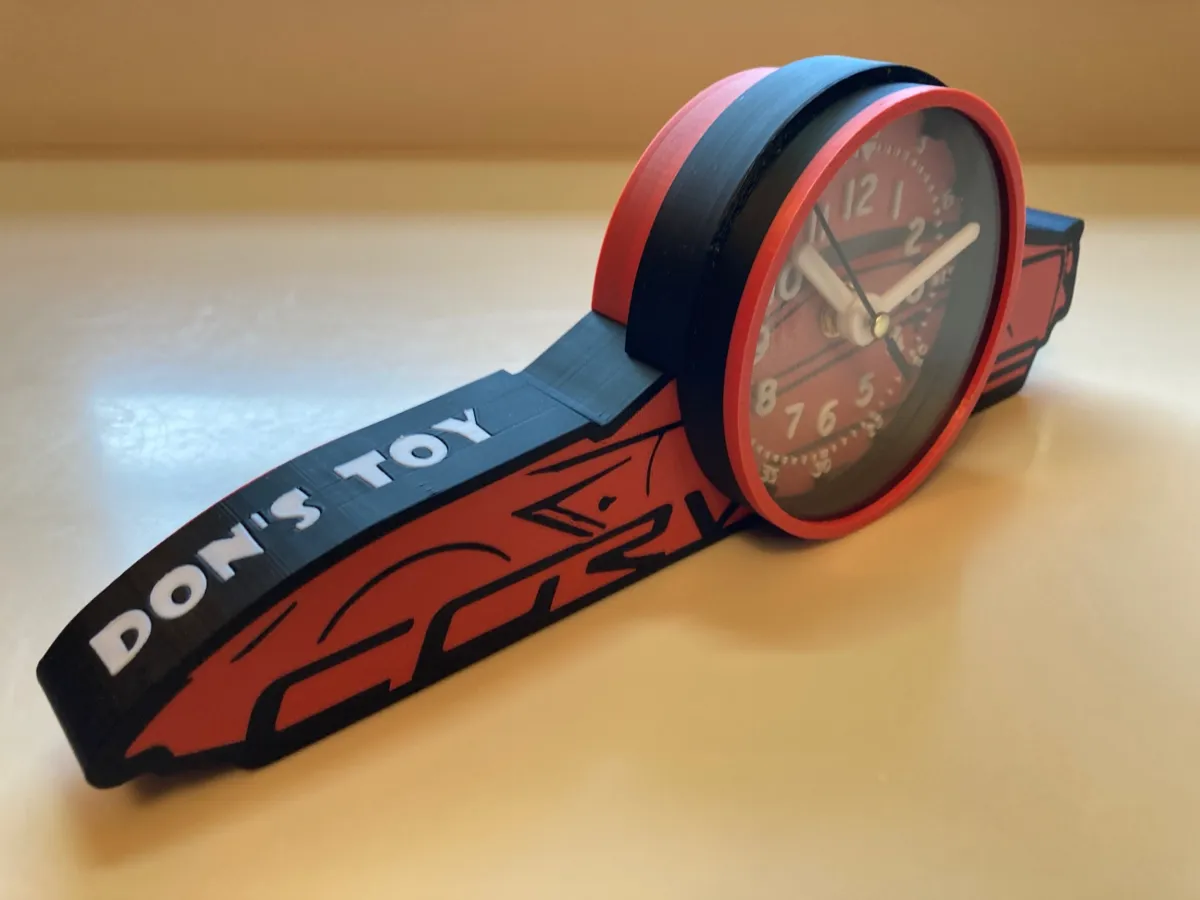 Corvette Clock, photo 3 of 4 - Corvette Clock Home Decor Items