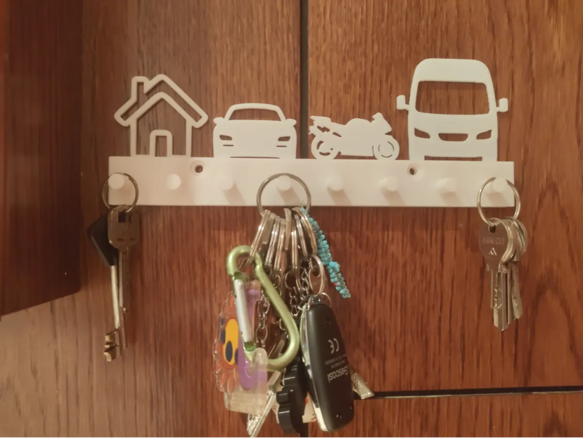 Colgador de llaves / key hanger - 2D Art, in stock in India