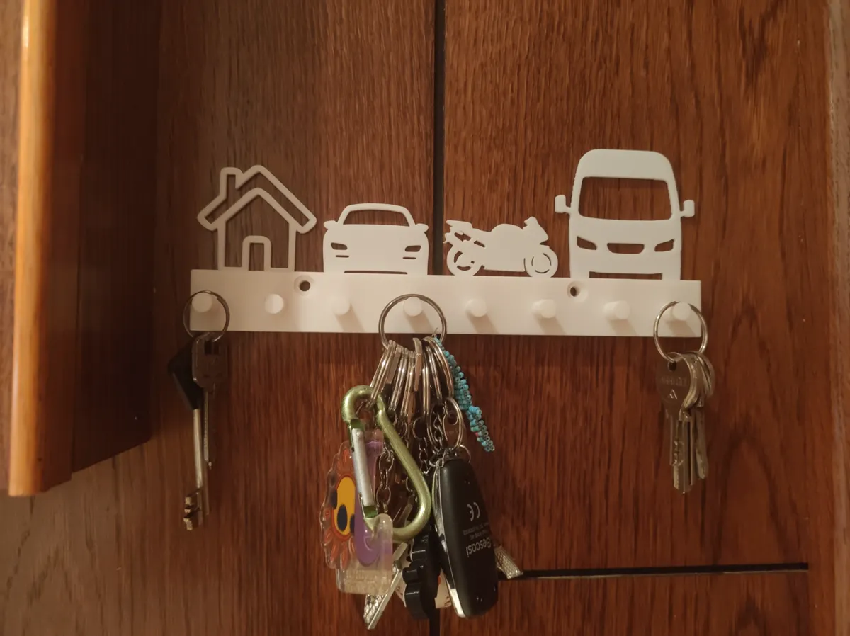 Colgador de llaves / key hanger, photo 2 of 2 - Colgador de llaves / key hanger Art