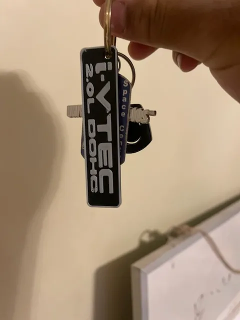 Vtec Keychain, photo 3 of 4 - Vtec Keychain Keychains