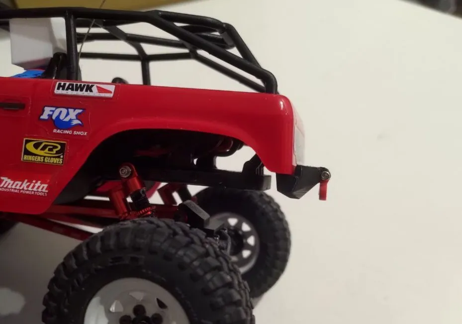 SCX24 Deadbolt Rear Bumper, photo 3 of 4 - SCX24 Deadbolt Rear Bumper Hobby & DIY