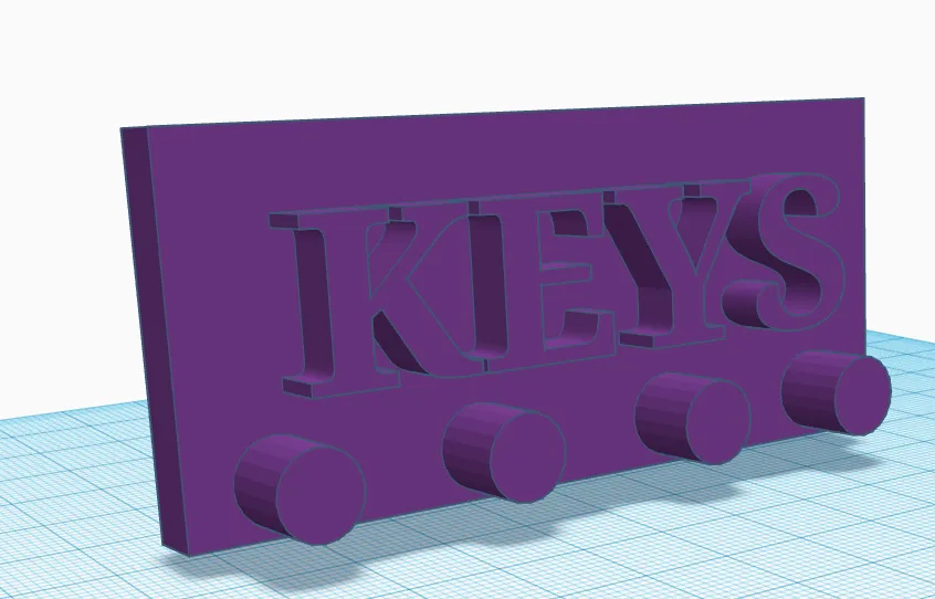 Basic Key Rack, photo 2 of 2 - Basic Key Rack Household