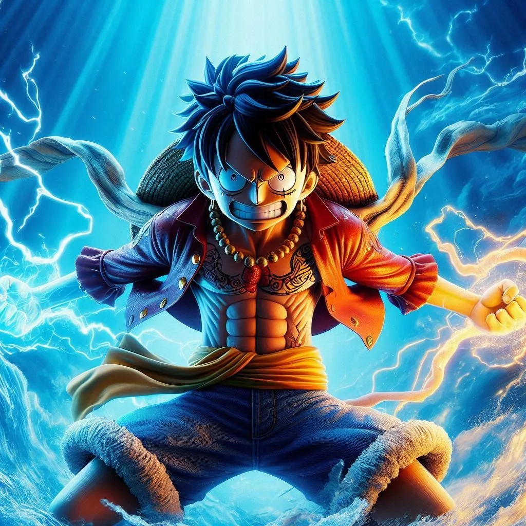 Luffy One Piece - 2D Art, in stock in India