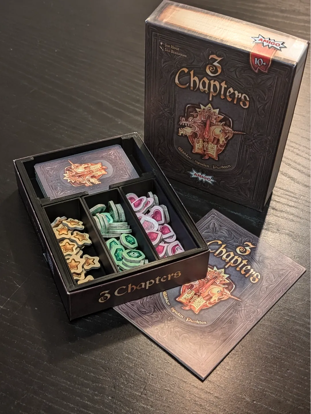 3 Chapters Insert - Board Game Inserts & Organisers, in stock in India