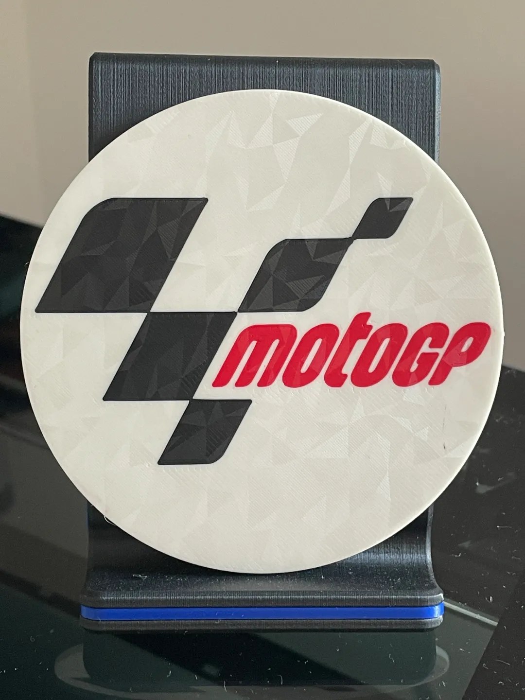 MotoGP Logo Coaster, photo 2 of 3 - MotoGP Logo Coaster Home Decor Items