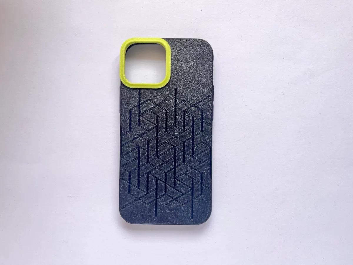 iPhone 13 Mini Hex Pattern Cover, photo 3 of 3 - iPhone 13 Mini Hex Pattern Cover Hobby & DIY