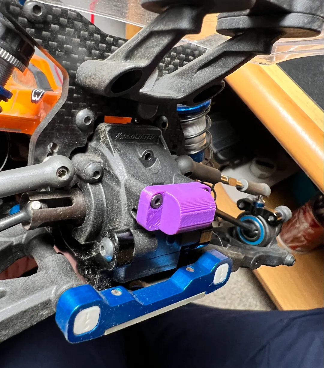 Associated B74 mini-bumper - RC, in stock in India
