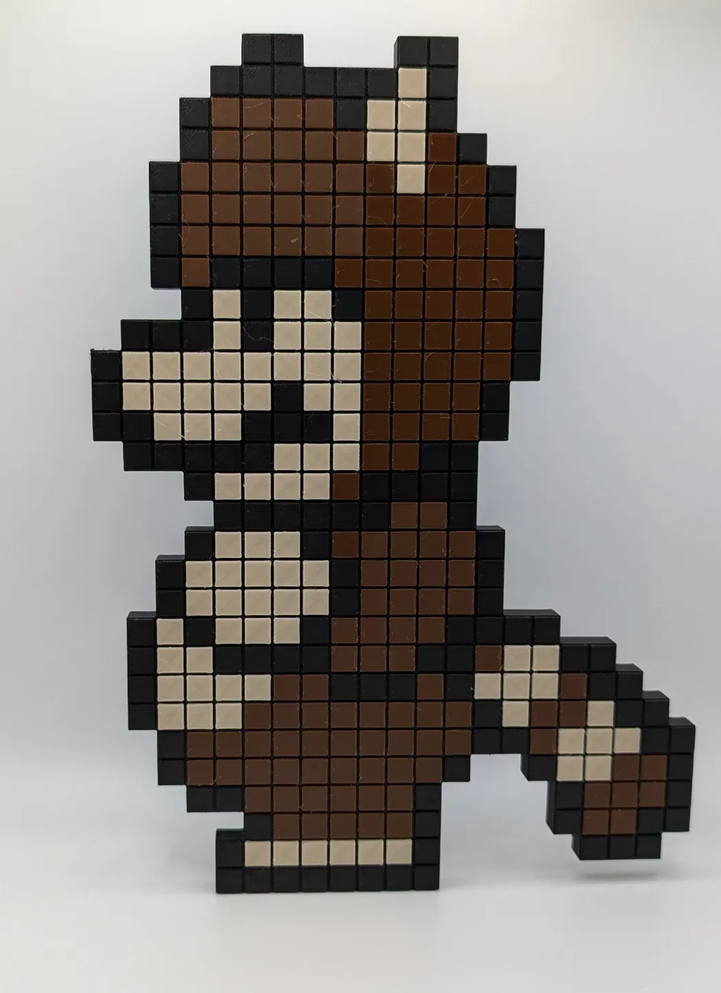 Pixel Art Model - Tanooki Suit Mario, photo 2 of 2 - Pixel Art Model - Tanooki Suit Mario Art