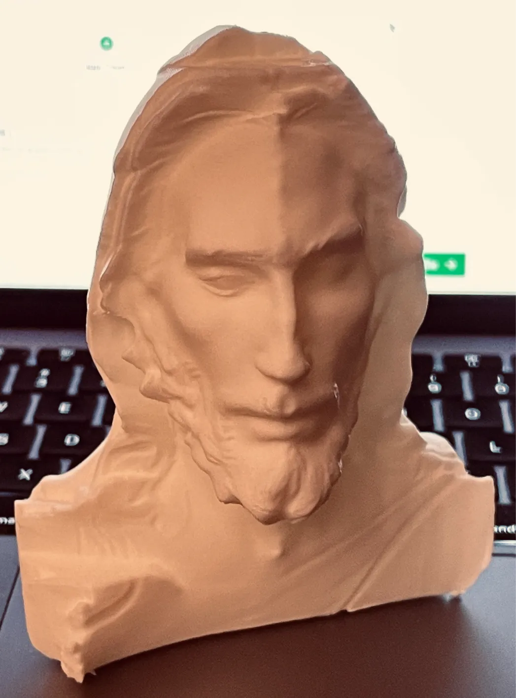 Shroud of Turin 3D Sculpture using app - Statues, in stock in India