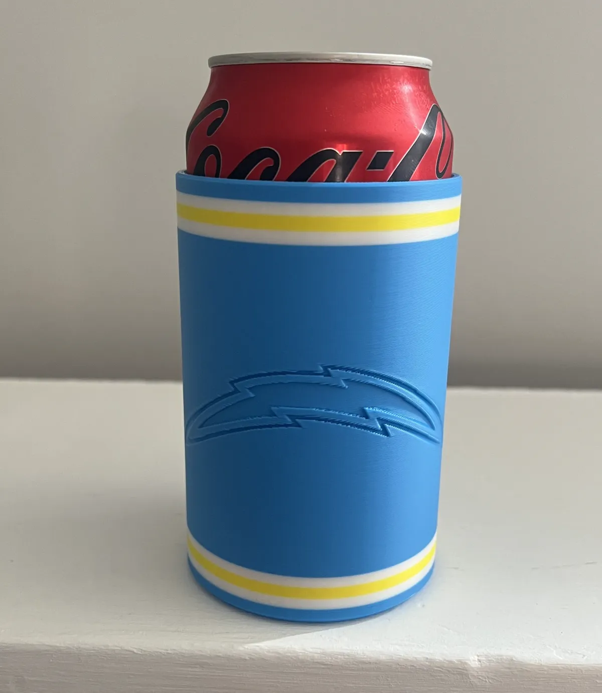 NFL Koozie/Can Holder - Los Angeles Chargers, photo 4 of 4 - NFL Koozie/Can Holder - Los Angeles Chargers Mobile & Device Accessories