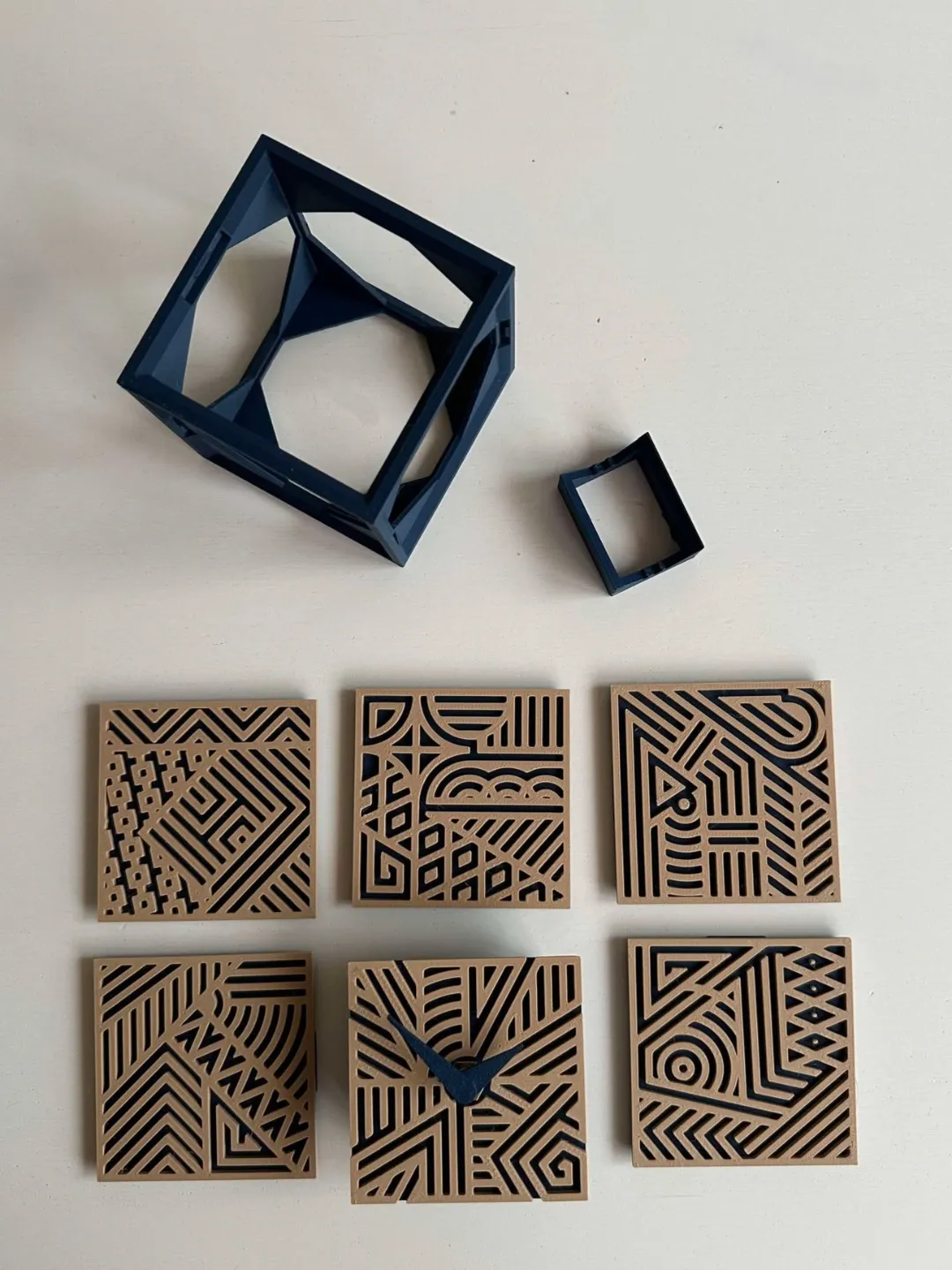 Modular Clock Cube, photo 2 of 4 - Modular Clock Cube Household