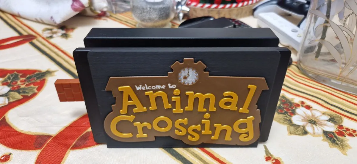 Animal Crossing dock holder, photo 3 of 4 - Animal Crossing dock holder Toys & Games