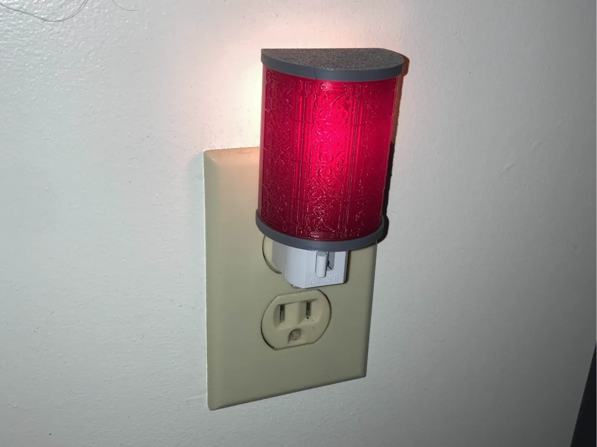 Engraved night light lampshade (fits generic) - Decor, in stock in India