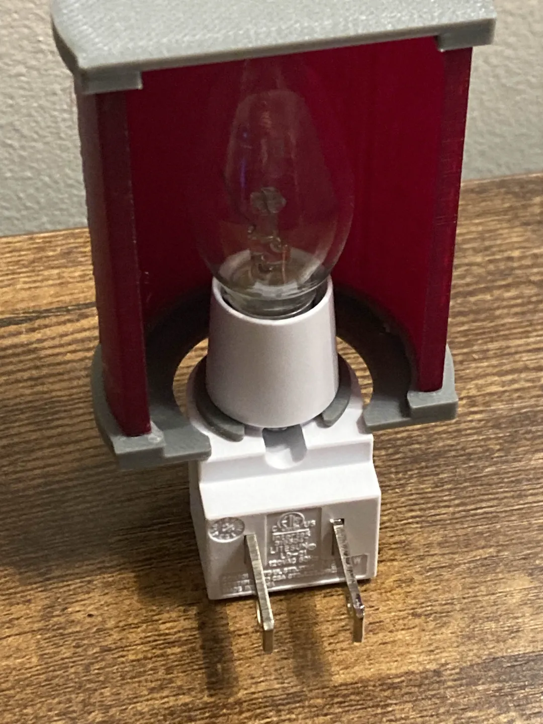 Engraved night light lampshade (fits generic), photo 4 of 4 - Engraved night light lampshade (fits generic) Household