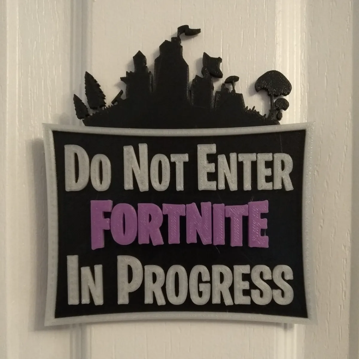 Fortnite Do Not Enter Door Sign - Signs & Logos, in stock in India