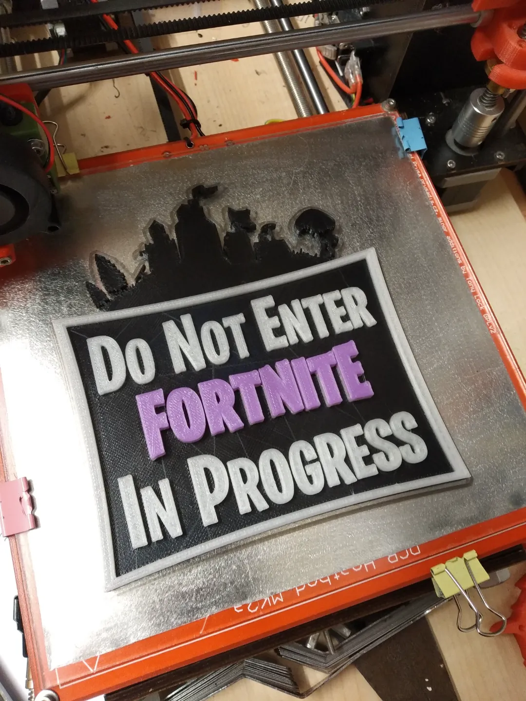 Fortnite Do Not Enter Door Sign, photo 4 of 4 - Fortnite Do Not Enter Door Sign Art