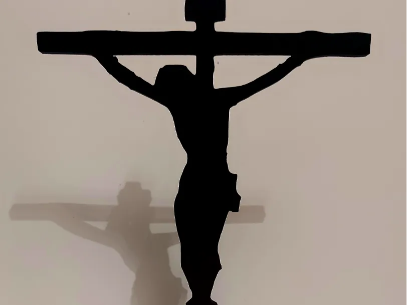 Jesus Tealight or candle holder