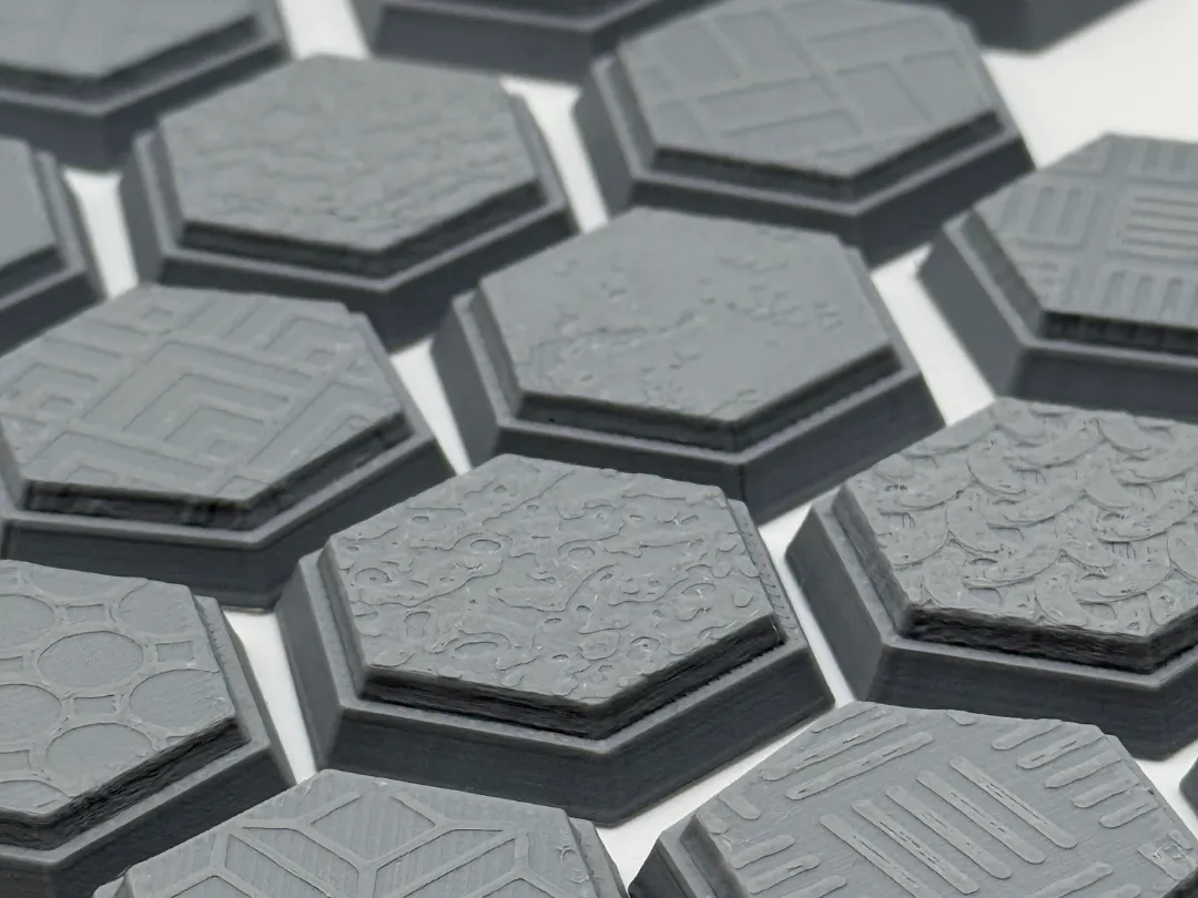 DnD Miniature Hexagon Base Set