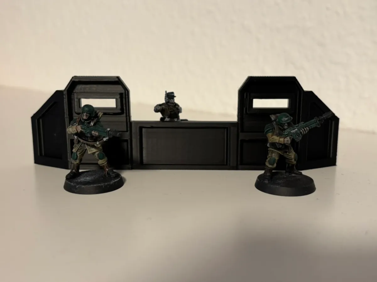 Long Defence Line for 40k or Kill Team