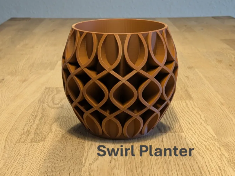 Swirl Planter