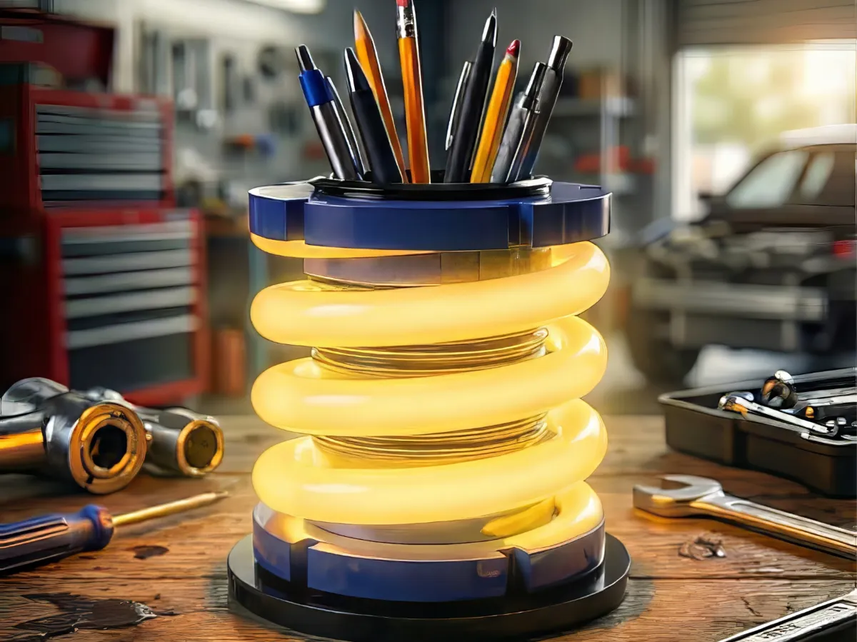 Coilover Shock Absorber - Pen Holder