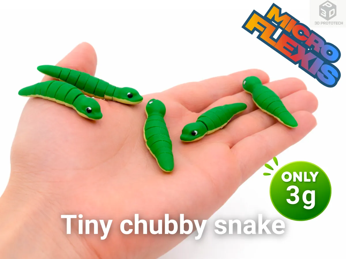 Tiny chubby snake