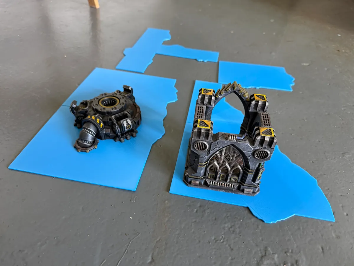 New Edition Terrain Footprints/Objectives