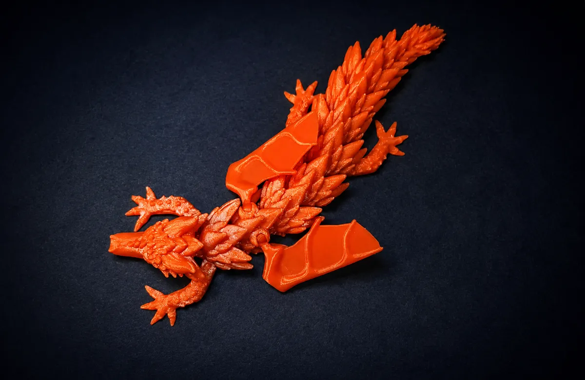 Chinese Articulated Dragon, photo 2 of 4 - Chinese Articulated Dragon Fidget & Sensory Toys