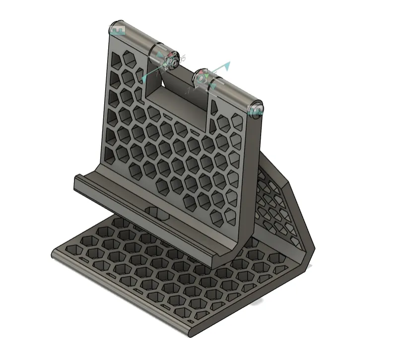 Adjustable Hexagonal Phone Stand, photo 4 of 4 - Adjustable Hexagonal Phone Stand Household
