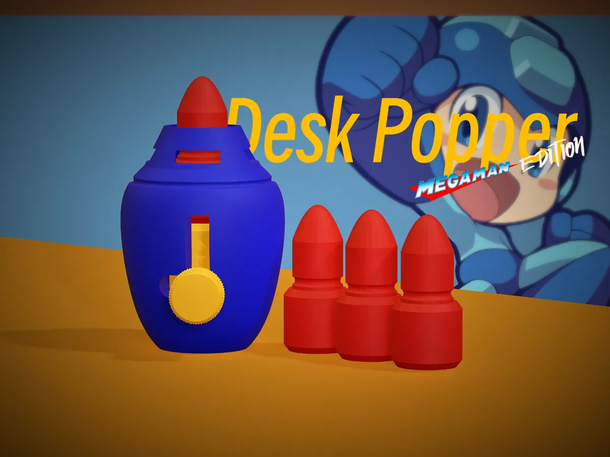 Desk Popper (Megaman Edition) | Fidget Toy - Other Toys & Games, in stock in India