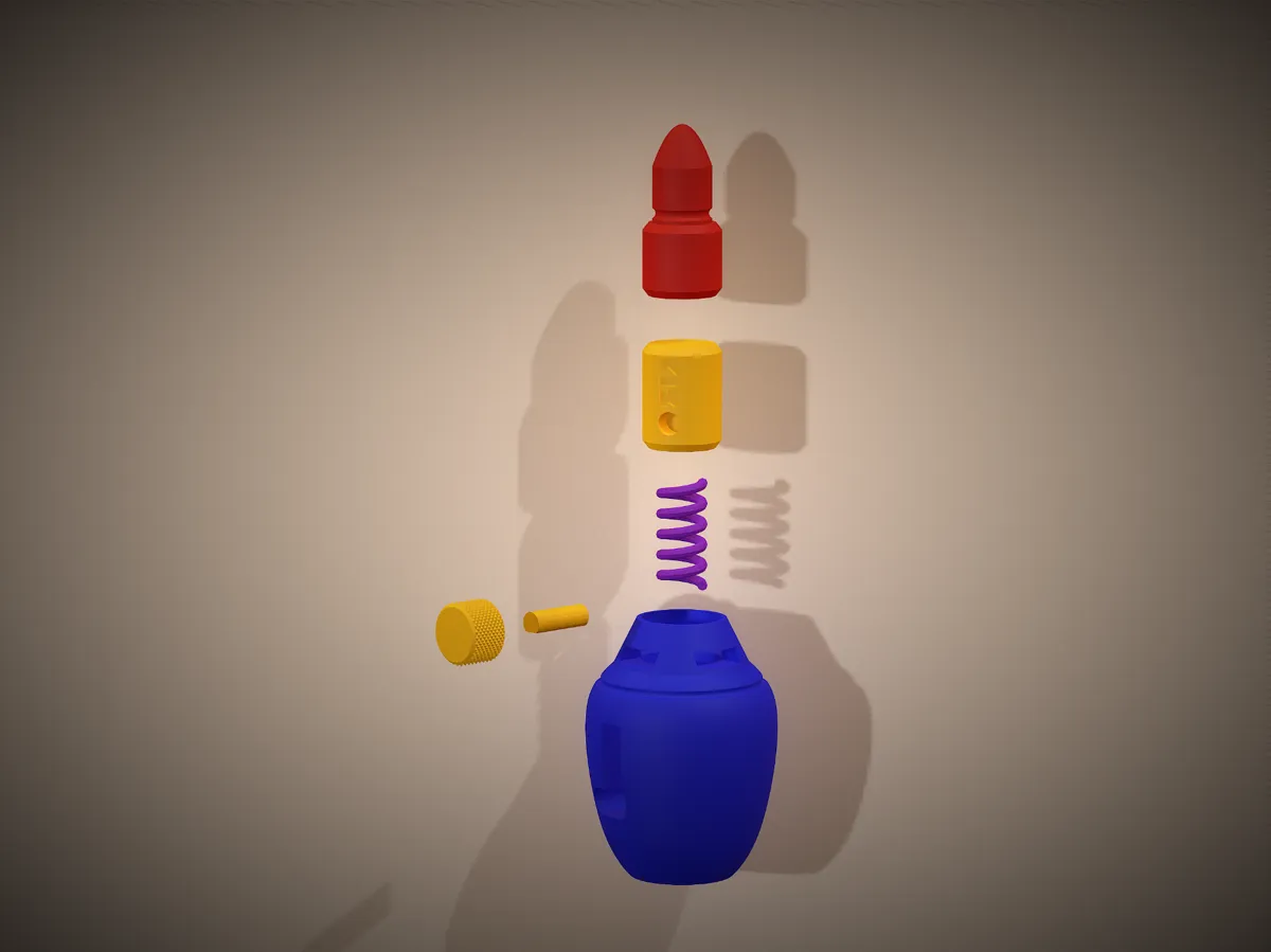 Desk Popper (Megaman Edition) | Fidget Toy, photo 2 of 3 - Desk Popper (Megaman Edition) | Fidget Toy Toys & Games