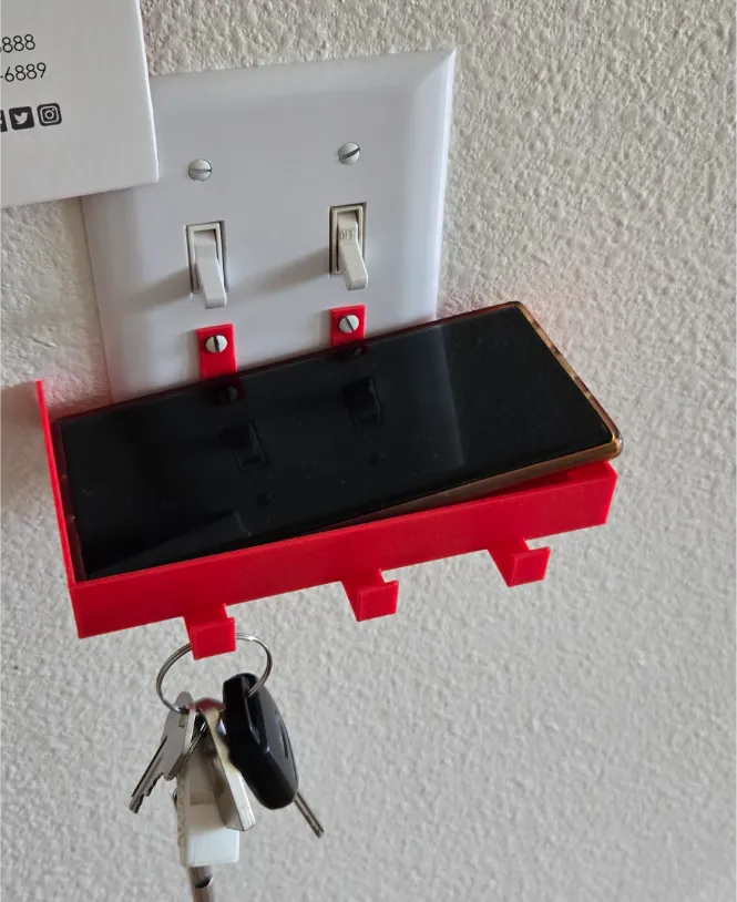 wallet/key/phone holder on switch with hanger - Home Accents, in stock in India