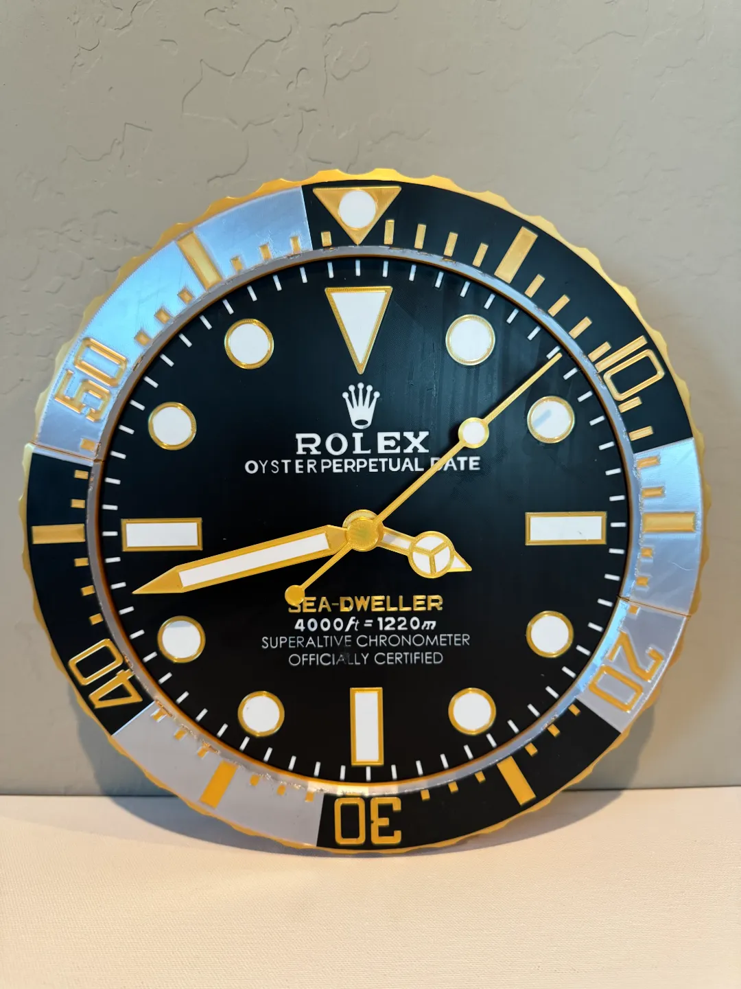 Rolex Wall Clock (011 kit), photo 4 of 4 - Rolex Wall Clock (011 kit) Home Decor Items