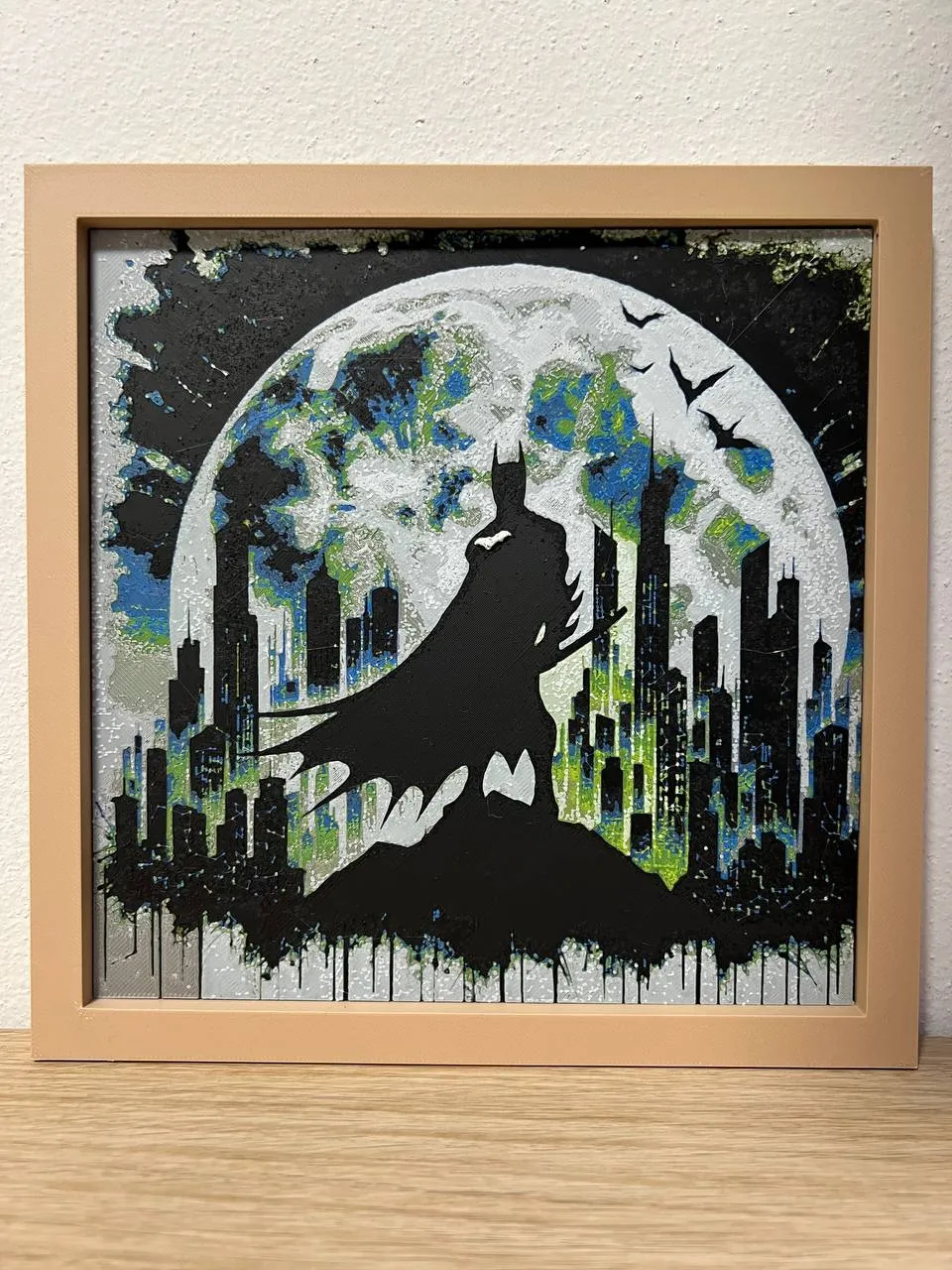 Batman HueForge, photo 2 of 3 - Batman HueForge Home Decor Items