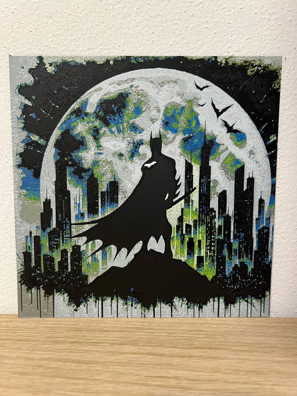 Batman HueForge, photo 3 of 3 - Batman HueForge Home Decor Items