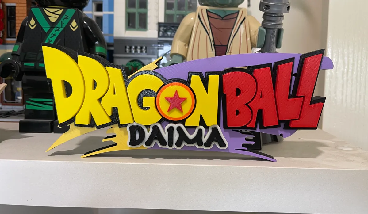 Dragon Ball Daima Logo, photo 4 of 4 - Dragon Ball Daima Logo Home Decor Items