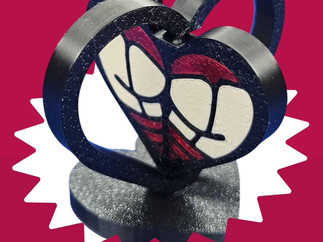 Fidget Spinner Heart Butt Devil Booty & Stand - Hand Spinners, in stock in India