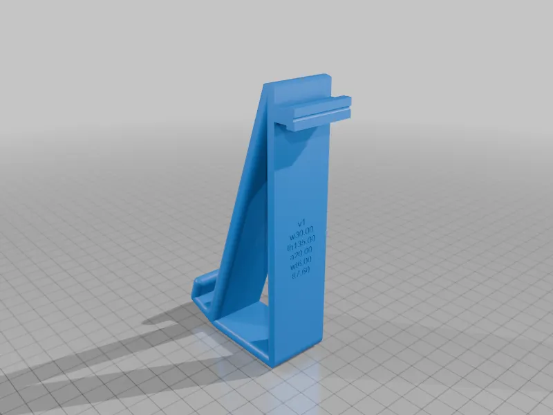 Tablet Holder French Cleat Frenchfinity, photo 2 of 4 - Tablet Holder French Cleat Frenchfinity Tools