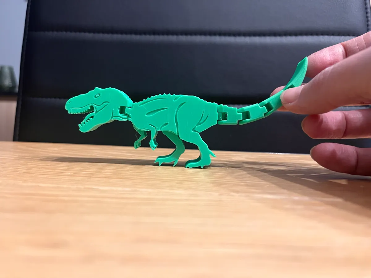 Semi-awesome T-Rex Flexosaurus, photo 3 of 4 - Semi-awesome T-Rex Flexosaurus Miniatures