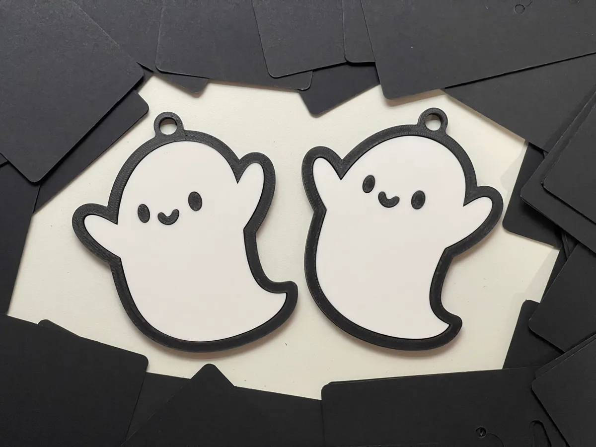Cute Ghosts Key Tag / NFC Tag - Jewelry, in stock in India