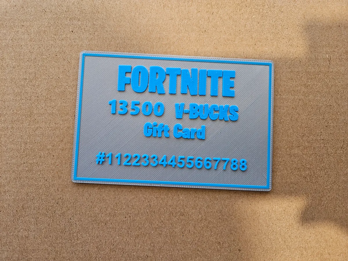 Fortnite V-Bucks Gift card, photo 2 of 3 - Fortnite V-Bucks Gift card Figurines & Collectibles