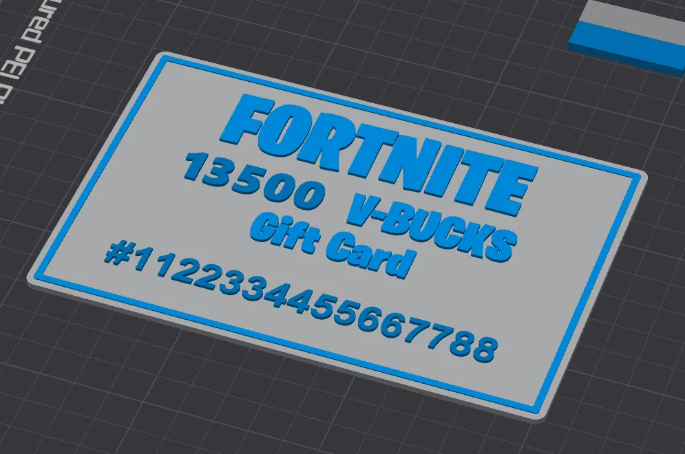 Fortnite V-Bucks Gift card, photo 3 of 3 - Fortnite V-Bucks Gift card Figurines & Collectibles