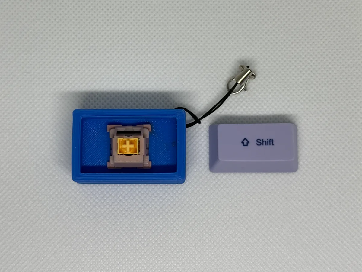1.75U Keycap Fidget Keychain, photo 2 of 4 - 1.75U Keycap Fidget Keychain Keychains