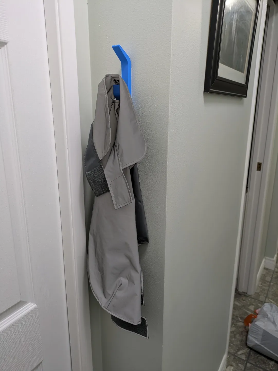 Command Strip Compatible Wall Hook, photo 4 of 4 - Command Strip Compatible Wall Hook Storage & Organisation