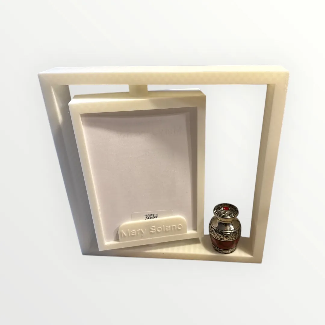 5x7 Rotating Photo Frame/Urn holder, photo 2 of 3 - 5x7 Rotating Photo Frame/Urn holder Household