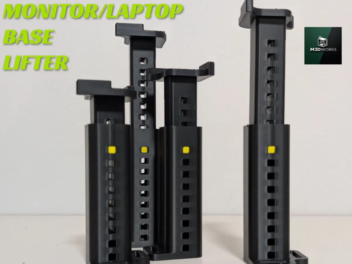 Adjustable Monitor/laptop base riser